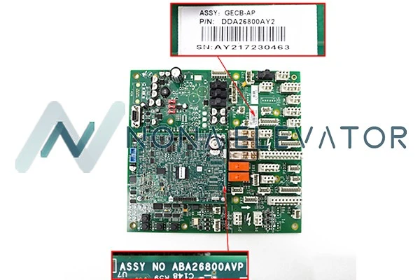 OTIS Elevator GECB-AP Motherboard Repair, PCB Board DAA26800AY5 DAA26800AY2